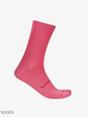 Zlevněný Castelli ESPRESSO 18 ponožky, rosa