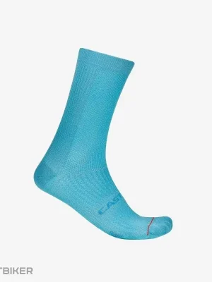 Castelli ESPRESSO 18 ponožky, neonový kobalt Sezónní Sleva