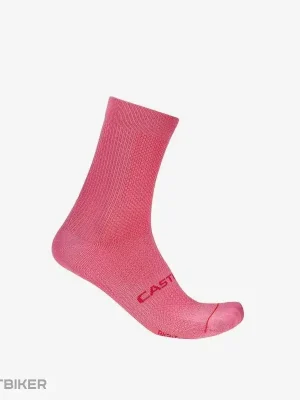 Cenová Bomba Castelli ESPRESSO 2 W dámské ponožky, Giro růžová