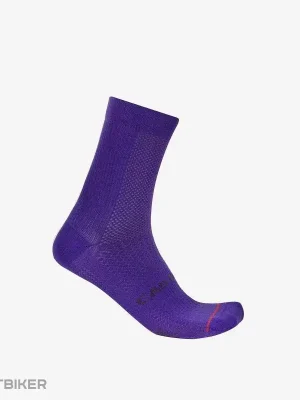 Sezónní Sleva Castelli ESPRESSO 2 W dámské ponožky, ultra fialová