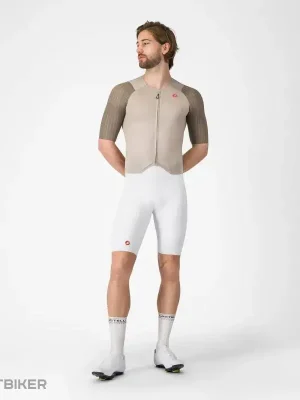 Ověřený Castelli SANREMO S SPEED SUIT kombinéza, zemitá béžová
