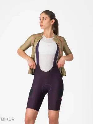 Castelli UNLIMITED CARGO W dámské kalhoty, noční fialová Oblíbený