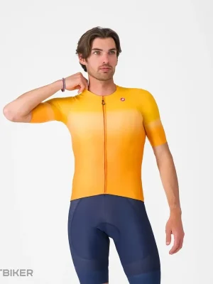 Top Prodej Castelli UPF dres, oranžová