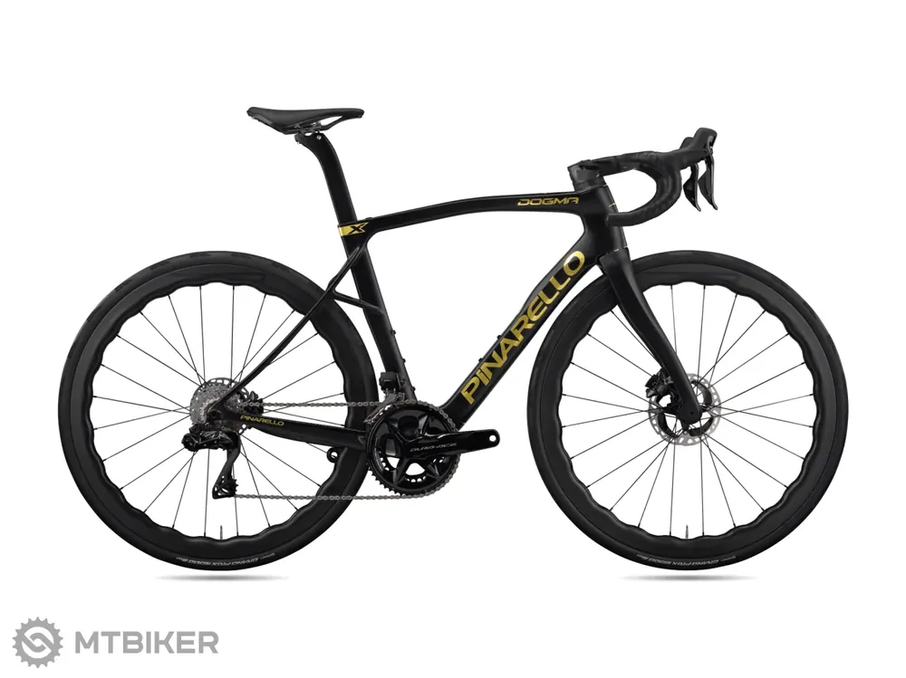Pinarello Dogma X SRAM Red AXS kolo, black gold matt Pouze Dnes