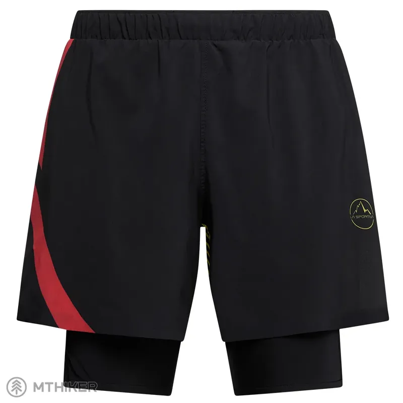La Sportiva FLOW 5" kraťasy, černá/žlutá Nízká Cena