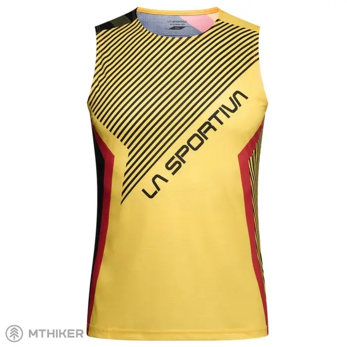 La Sportiva Flow tílko, černá/žlutá Nejlepší Volba