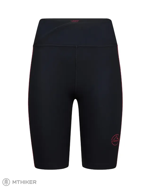 La Sportiva Triumph Tight dámské kraťasy, black/hibiscus Akční Cena