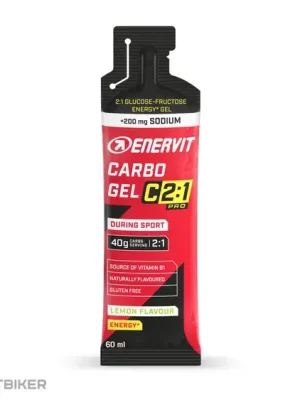 Akce Enervit Carbo Gel C2 1 se sodíkem, 60 ml, citron
