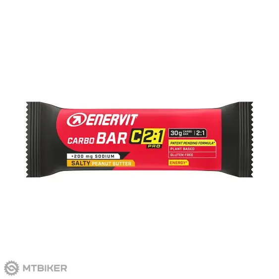 Enervit Carbo Bar C2 1 se sodíkem energetická tyčinka, 45 g, slané arašídové máslo Víkendová Akce