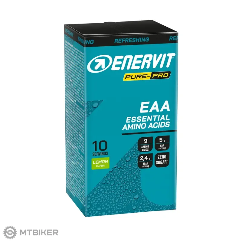 Enervit EAA esenciální aminokyseliny, 10 x 10 g, citron Top Prodej