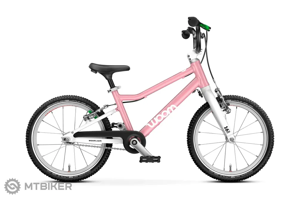 woom GO 3 16 dětské kolo, powder pink Cenově Výhodný