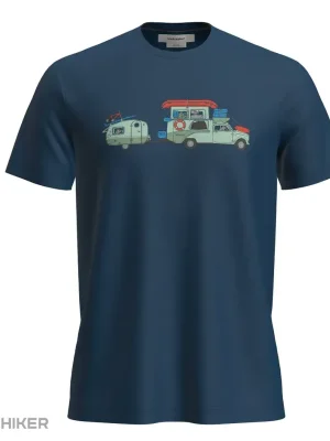 icebreaker Merino 150 Tech Lite SS Tee Transportage triko, atlantis Must-Have