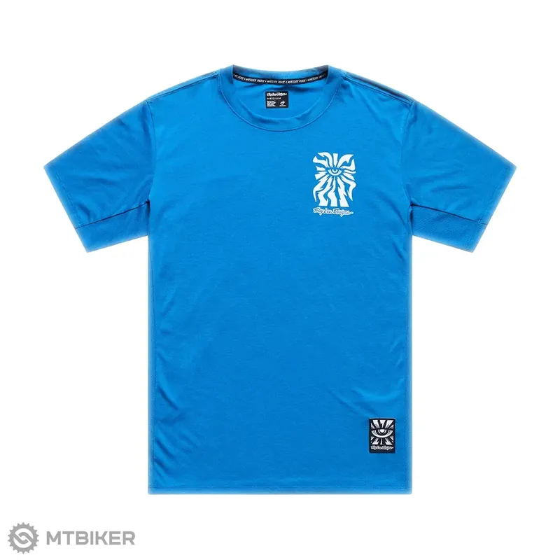 Novinka Troy Lee Designs Skyline Ride Tee dres, one eye aero blue