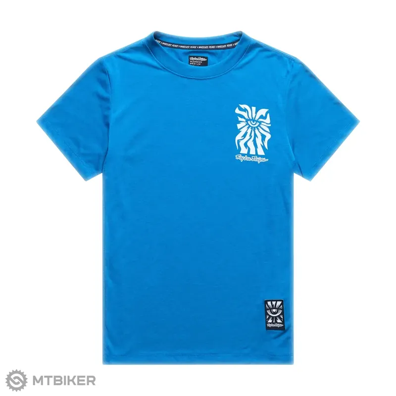 Cenově Výhodný Troy Lee Designs Lilium Ride Tee dámský dres, one eye aero blue