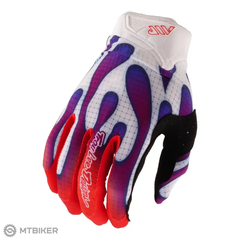 Objednat Nyní Troy Lee Design Youth Air Overspray rukavice, white/violet