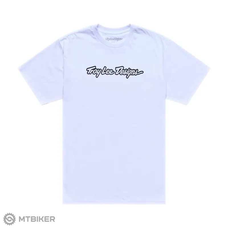 Koupit Online Troy Lee Designs tričko, signature white/black