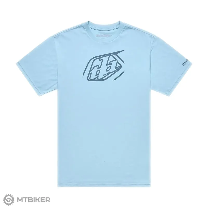 Přímo Od Výrobce Troy Lee Designs triko, badge dawn blue