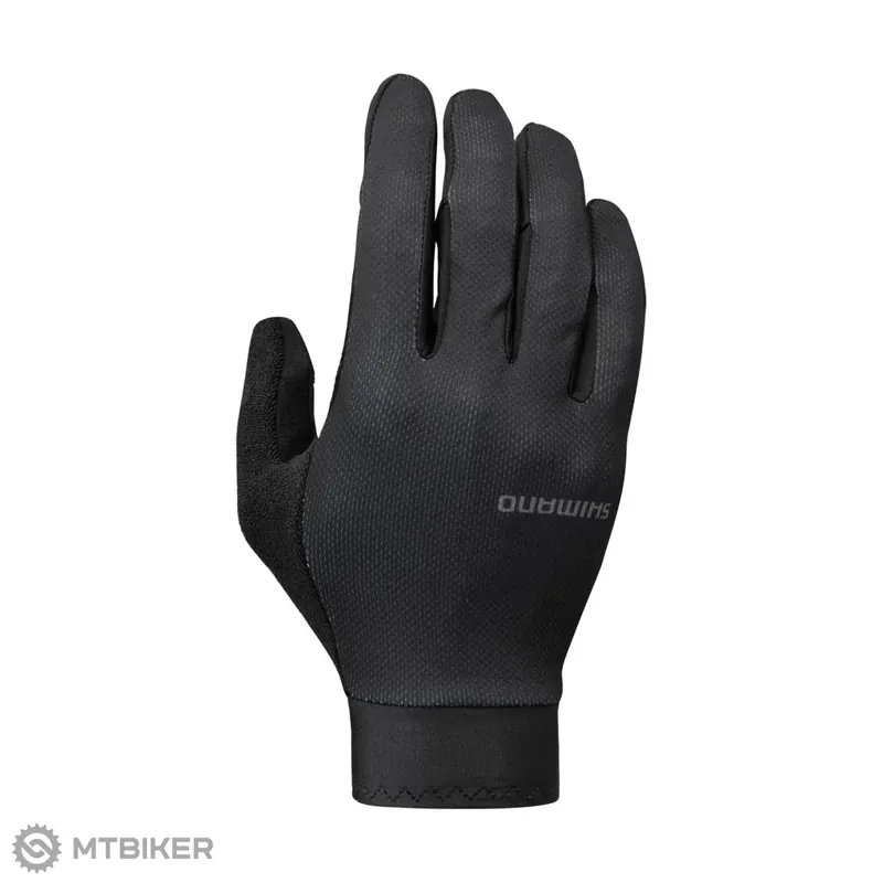 Shimano EXPLORER FF GEL rukavice, černá Levný