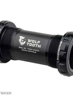 Nejlepší Cena Wolf Tooth BSA středové složení, 30 mm, černá