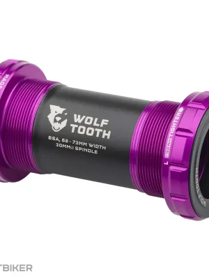 Autentický Wolf Tooth BSA středové složení, 30 mm, fialová