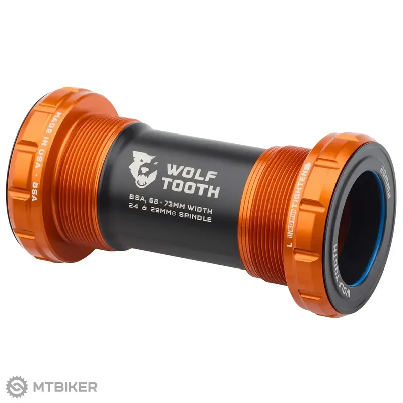 Wolf Tooth BSA středové složení, SRAM DUB, oranžová Super Cena