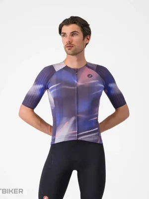 Castelli AERO RACE 8S dres, noční fialová Rychlé Dodání