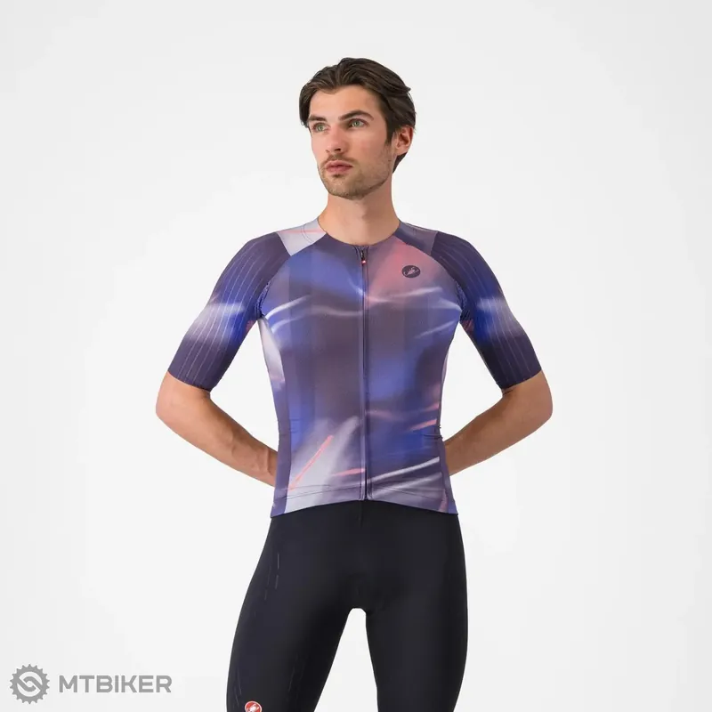 Castelli AERO RACE 8S dres, noční fialová Rychlé Dodání