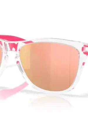 Originální Oakley Frogskins brýle, clear/Prizm Rose Gold