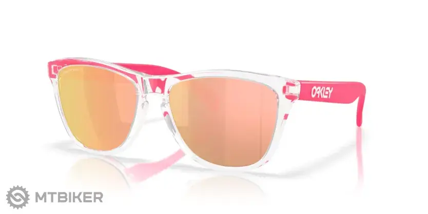 Originální Oakley Frogskins brýle, clear/Prizm Rose Gold