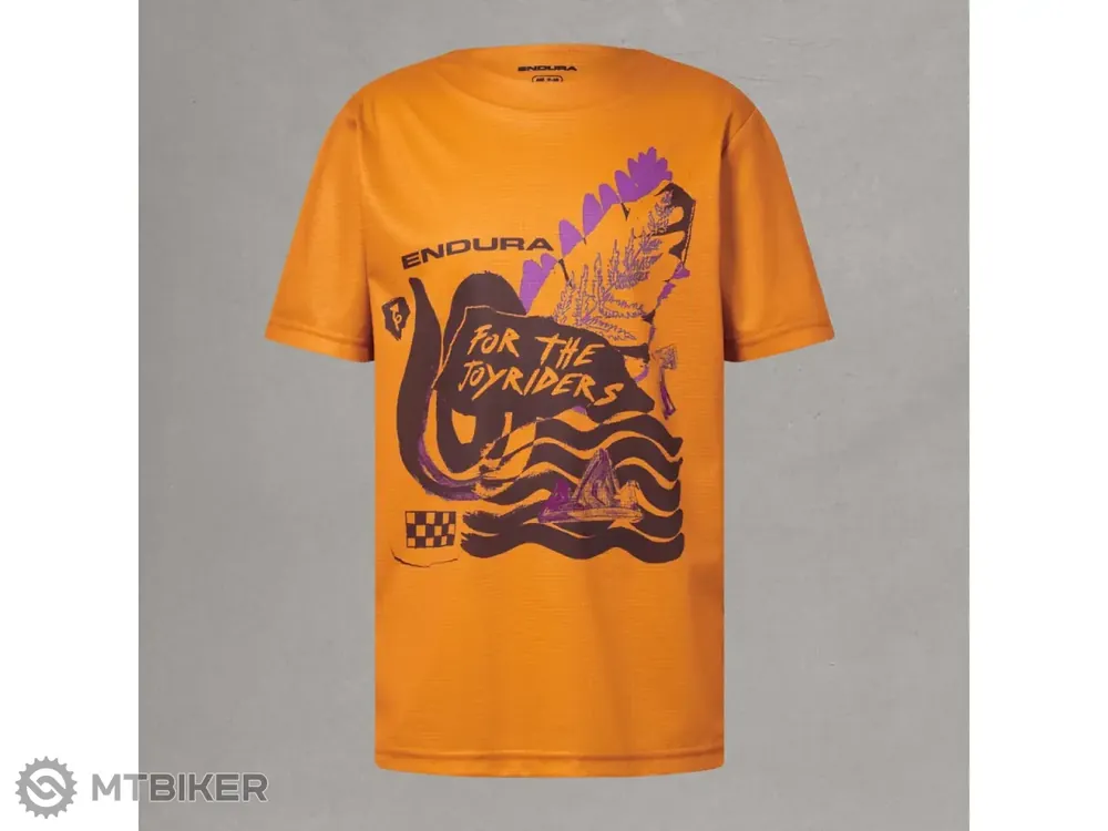 Endura SingleTrack Core dětský dres, oranžová Nízká Cena