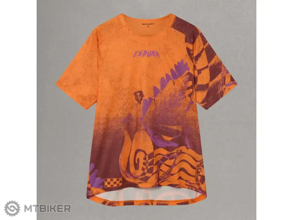 Vysoce Kvalitní Endura Singletrack dres, oranžová