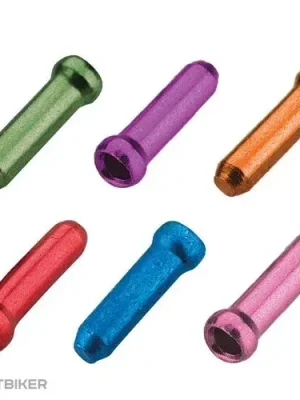 Jagwire koncovka brzdového/řadicího lanka, 500 ks, red/blue/pink/purple/orange/green Bezpečná Platba