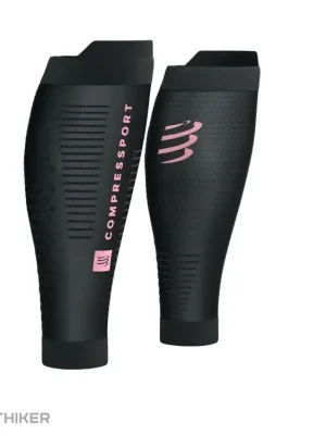 COMPRESSPORT R2 3.0 návleky na lýtka, Eat My Dust! Dark Gull Gray Vysoce Kvalitní
