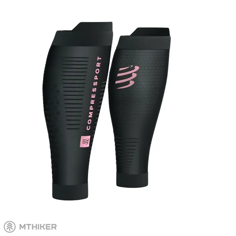 COMPRESSPORT R2 3.0 návleky na lýtka, Eat My Dust! Dark Gull Gray Vysoce Kvalitní
