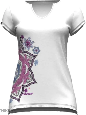Expresní Doručení Crazy Mandala dámské tričko, mandala