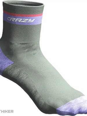 Crazy carbon ponožky, aster Cenový Hit