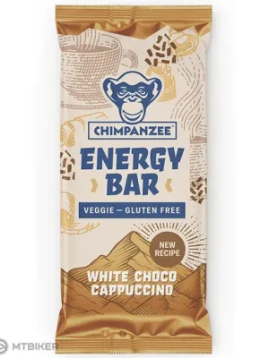 Cenový Hit Chimpanzee Energy Bar tyčinka, 55 g, bílá čokoláda/cappuccino
