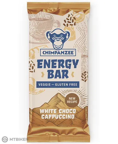 Cenový Hit Chimpanzee Energy Bar tyčinka, 55 g, bílá čokoláda/cappuccino