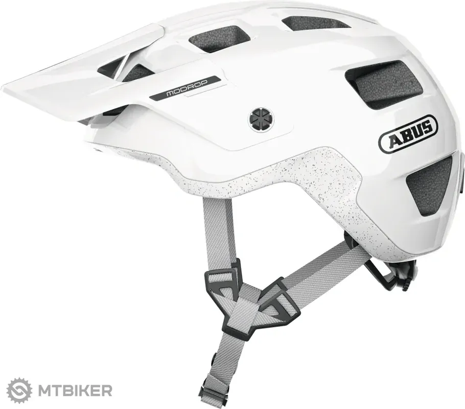 ABUS MoDrop přilba, alpine white Omezená Nabídka