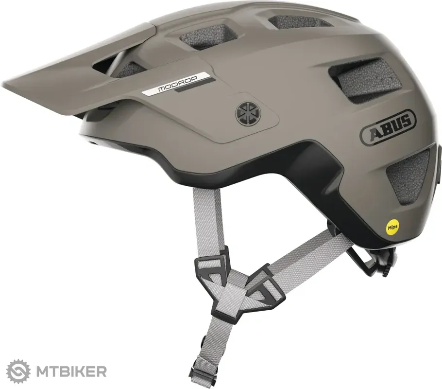 ABUS MoDrop MIPS přilba, dust grey Expresní Doručení