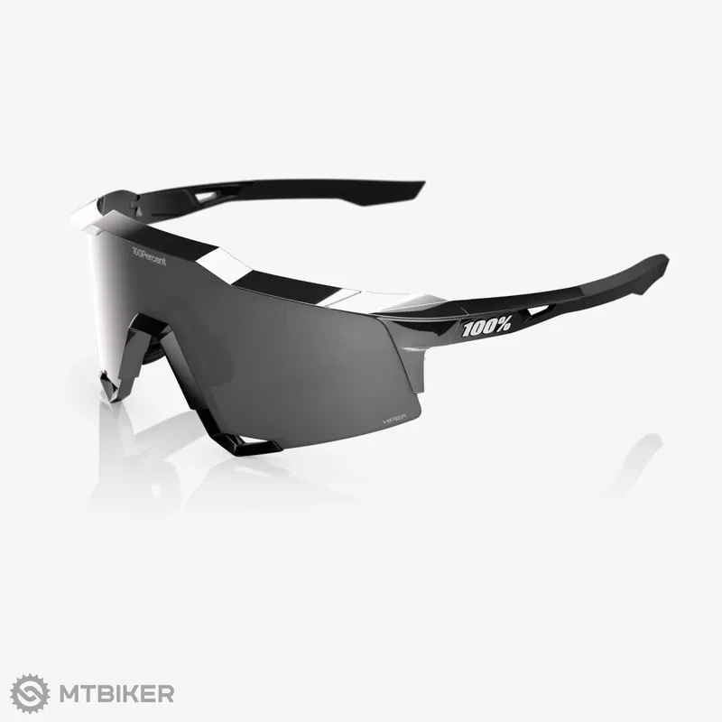 100% Speedcraft Juan Soto 1 brýle, polished black chrome/HiPER Mercury Mirror Nízká Cena