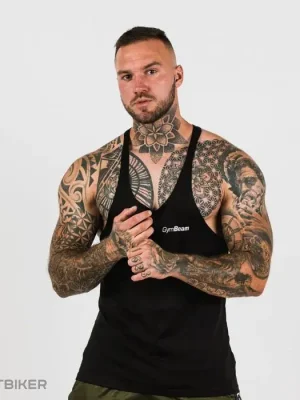 Speciální Cena GymBeam Stringer tílko, černá