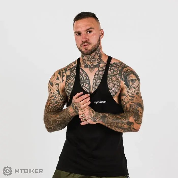 Speciální Cena GymBeam Stringer tílko, černá