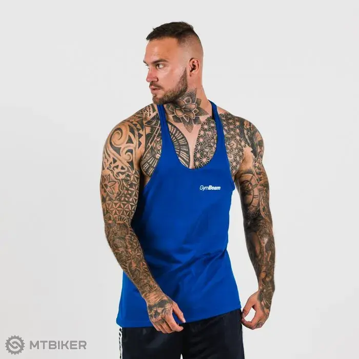 GymBeam Stringer tílko, dark blue Nízká Cena