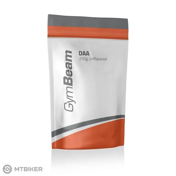 GymBeam DAA doplněk stravy, 250 g Výprodej