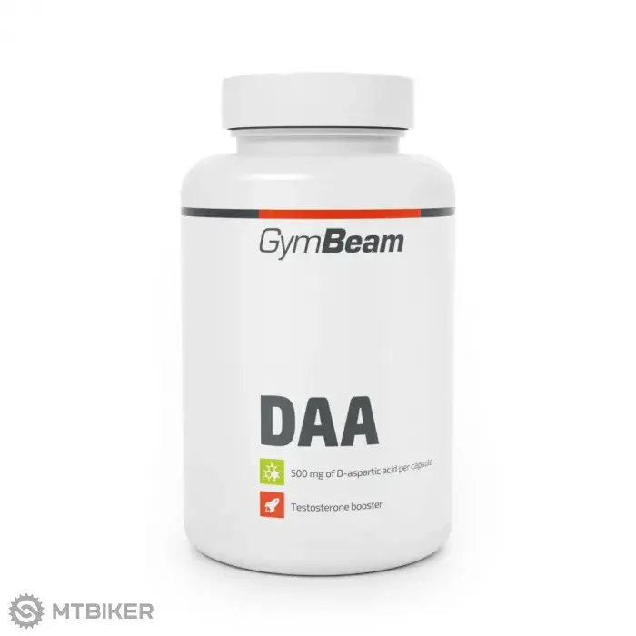 GymBeam DAA doplněk stravy, 120 kapslí Poslední Šance