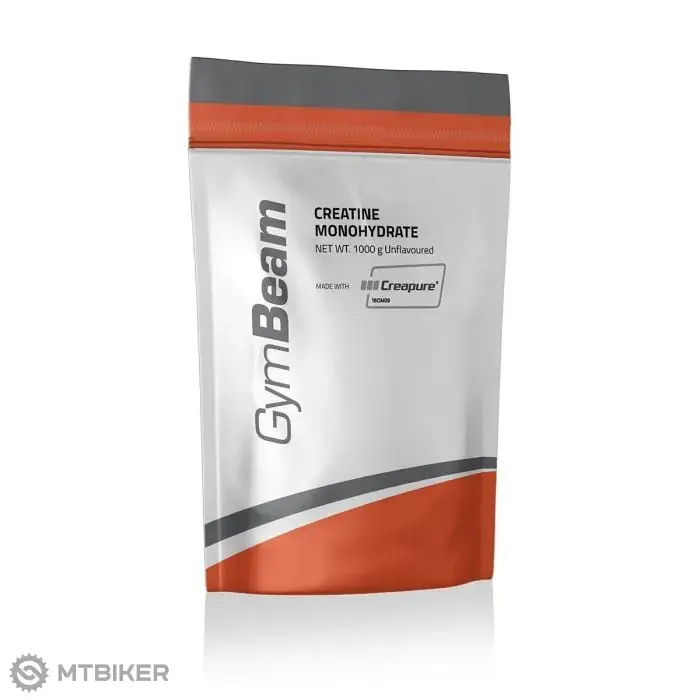 Cenově Výhodný GymBeam Kreatin monohydrát 100% Creapure®, 250 g