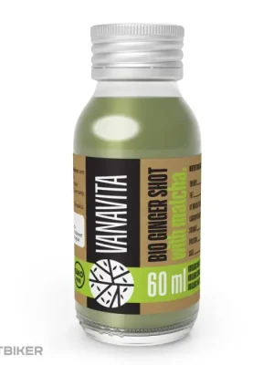 GymBeam BIO zázvorový shot s matchou nápoj, 60 ml Poslední Šance