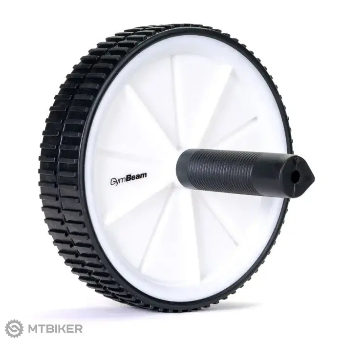 Must-Have GymBeam Double Ab Wheel posilovací kolečko, černá