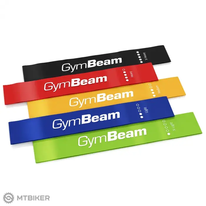 Nejlepší Cena GymBeam Resistance 5 sada posilovacích gum, 5 ks, vícebarevná
